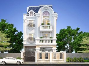 biệt thự tân cổ điển 3 tầng