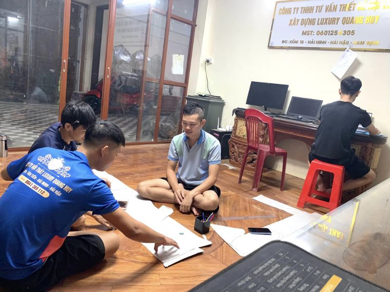 đơn vị thi công và thiết kế nội thất Quang Huy