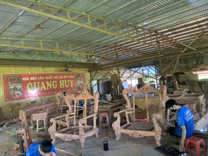 đơn vị thi công và thiết kế nội thất Quang Huy