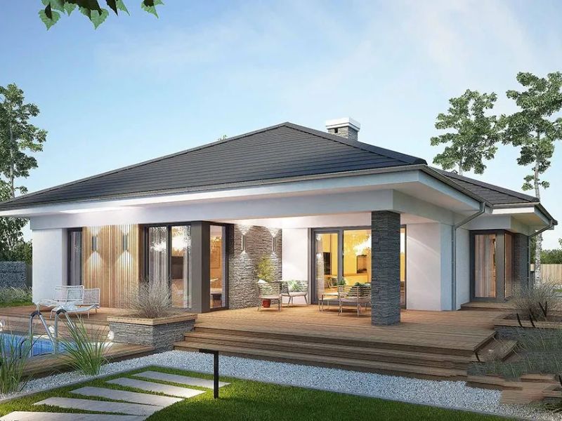 mẫu biệt thự nhà vườn đẹp