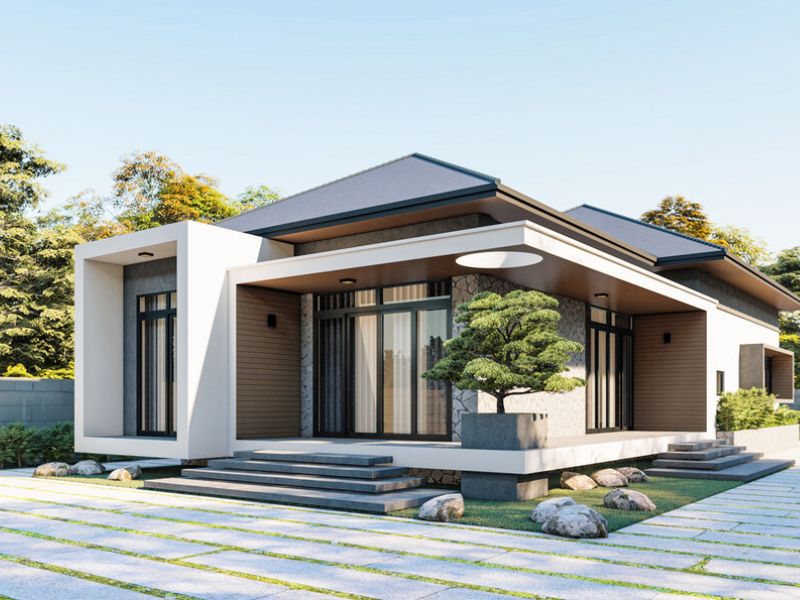 mẫu biệt thự nhà vườn đẹp