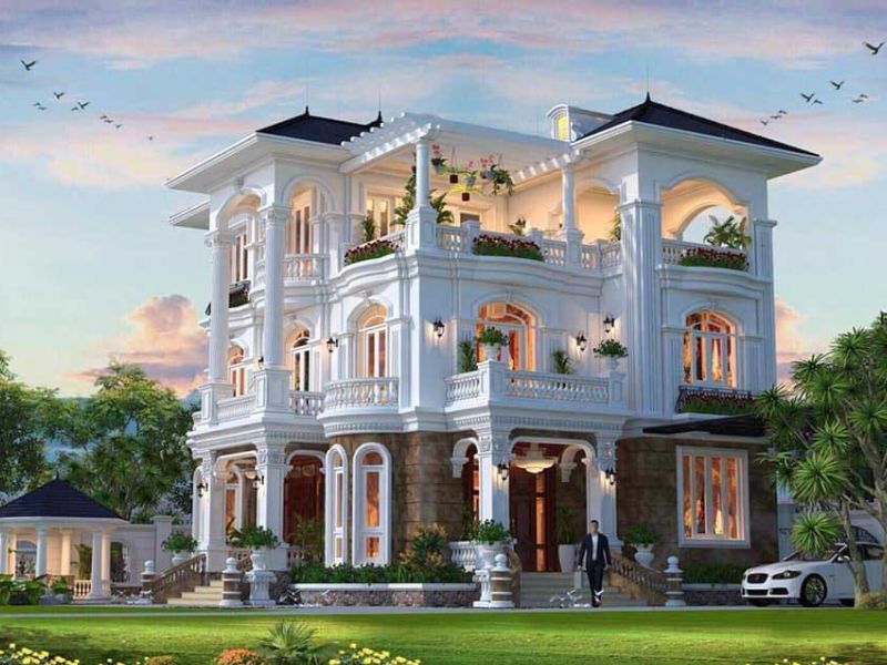 mẫu biệt thự nhà vườn đẹp