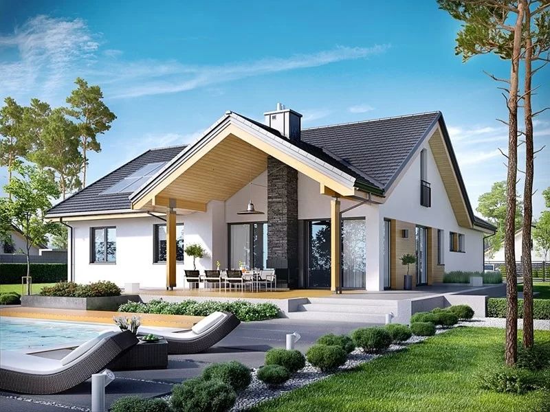 mẫu biệt thự nhà vườn đẹp