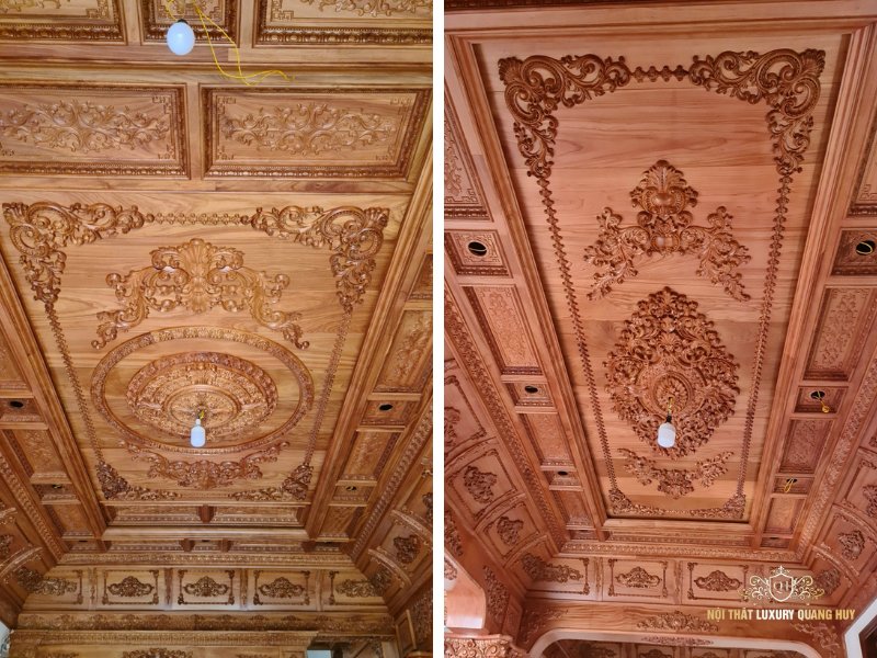 mầu trần gỗ đẹp nhất hiện nay