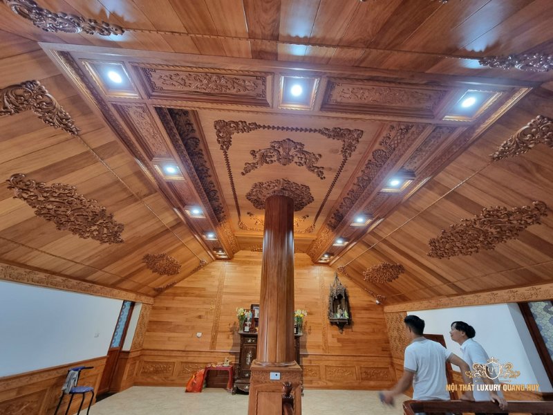 mầu trần gỗ đẹp nhất hiện nay