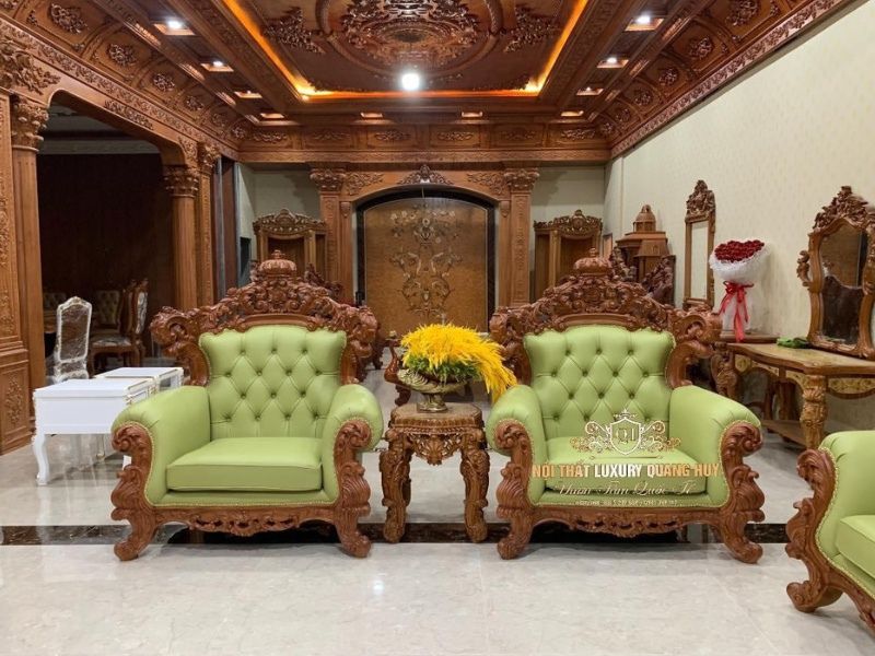 nội thất gỗ gõ đỏ