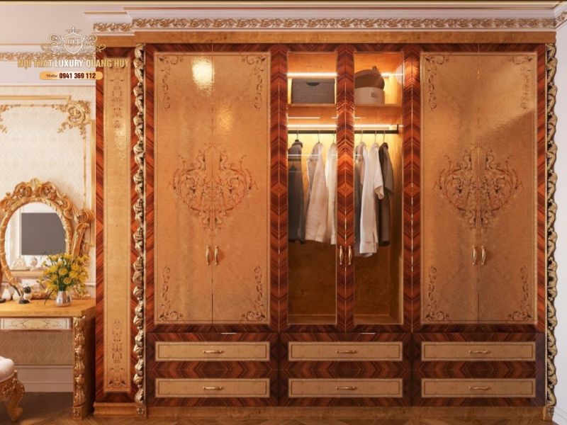 có nên làm tủ quần áo âm tường không