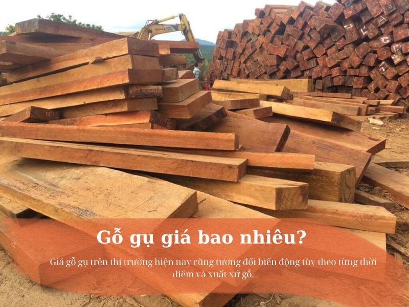 gỗ gụ giá bao nhiêu