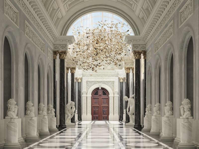 nội thất khách sạn tân cổ điển