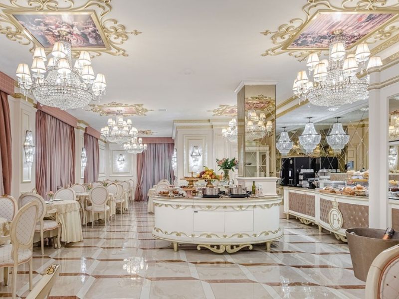 nội thất khách sạn tân cổ điển