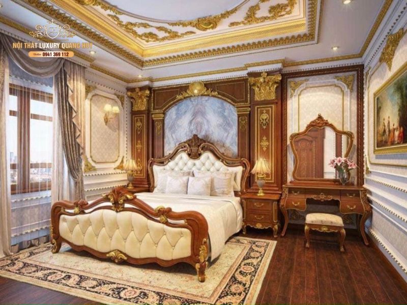 nội thất phòng ngủ cổ điển