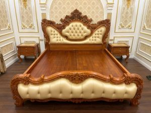 nội thất tân cổ điển gỗ tự nhiên