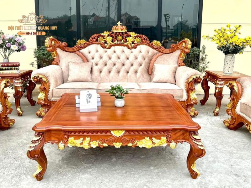 nội thất tân cổ điển luxury