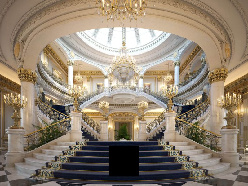 phong cách nội thất luxury