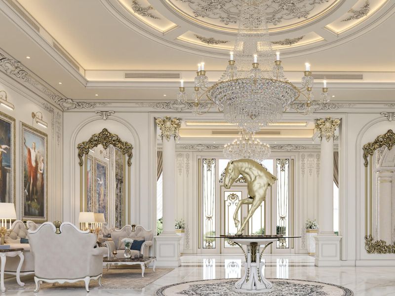 phong cách nội thất luxury