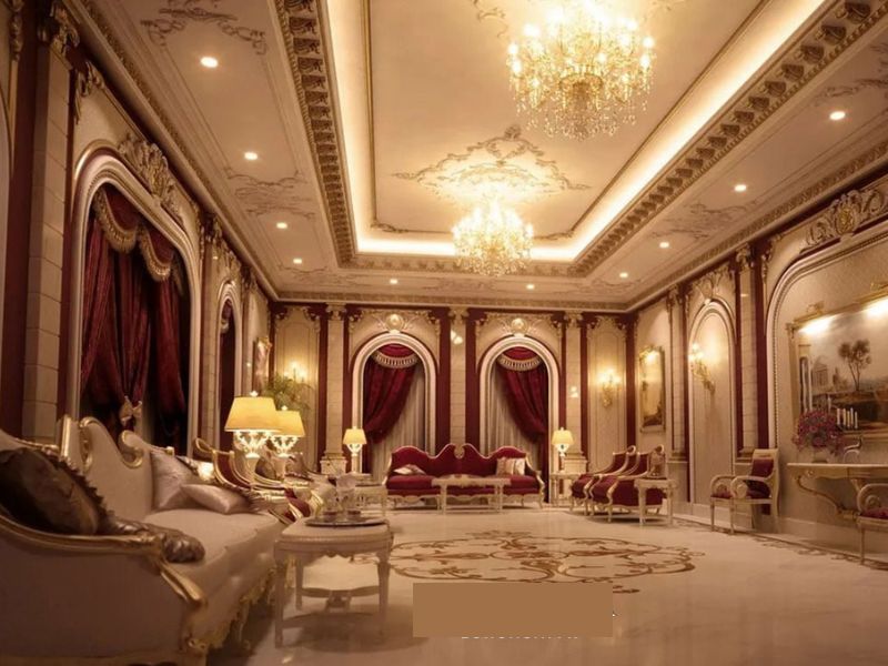 phong cách nội thất luxury