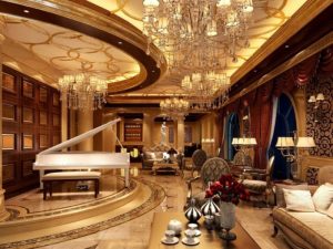 phong cách nội thất luxury