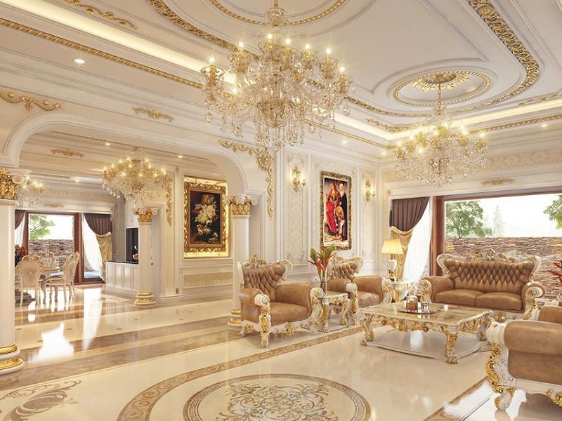 phong cách nội thất tân cổ điển