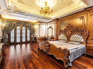 thi công nội thất phòng ngủ biệt thự
