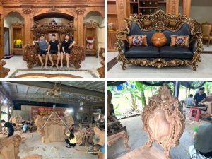 xưởng gỗ óc chó