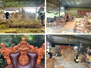 xưởng sản xuất nội thất tân cổ điển