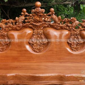 bộ bàn ghế gỗ hoàng gia Cá Chép Vượt Long Môn