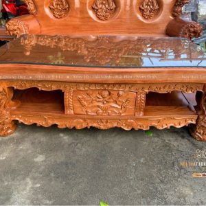 bộ bàn ghế gỗ hoàng gia Cá Chép Vượt Long Môn