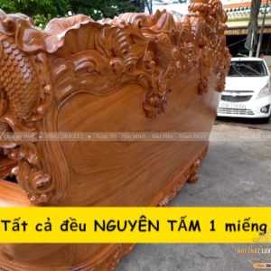 bộ bàn ghế cá chép vượt long môn