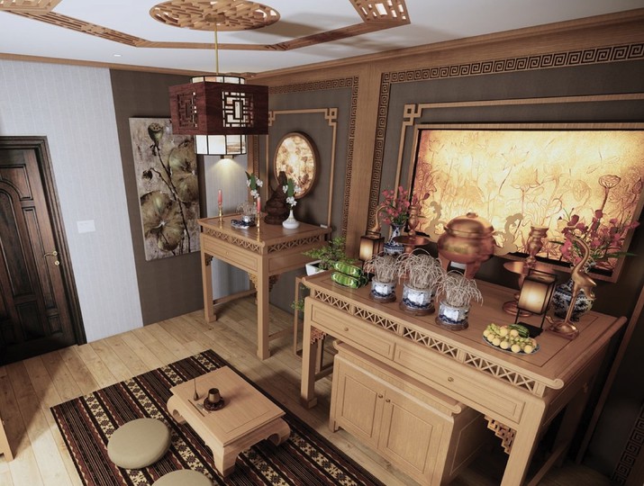 có nên để 2 bàn thờ trong nhà