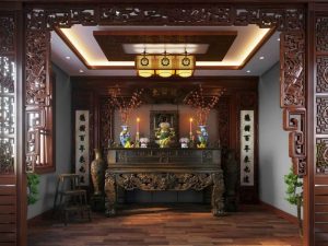 kiêng kỵ khi đặt bàn thờ