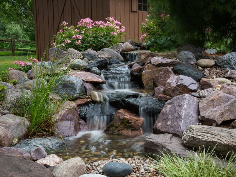 thiết kế tiểu cảnh sân vườn biệt thự