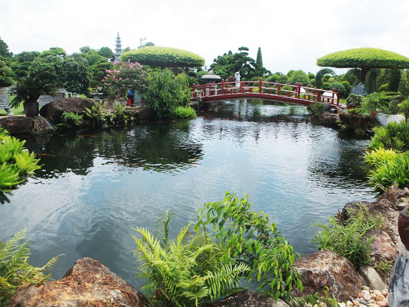 tiểu cảnh sân vườn biệt thự