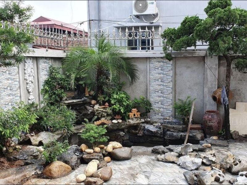 tiểu cảnh sân vườn biệt thự
