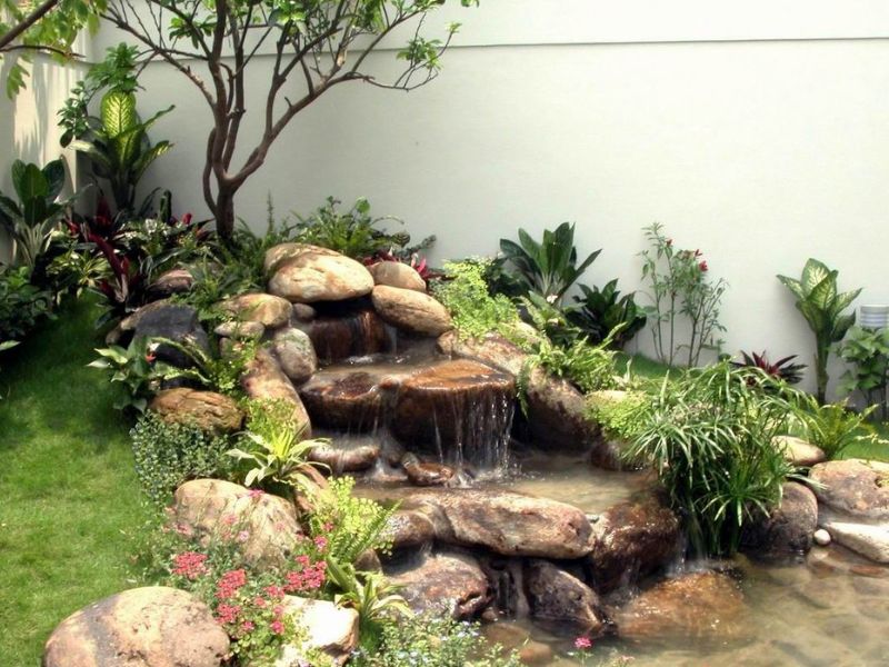 tiểu cảnh sân vườn biệt thự