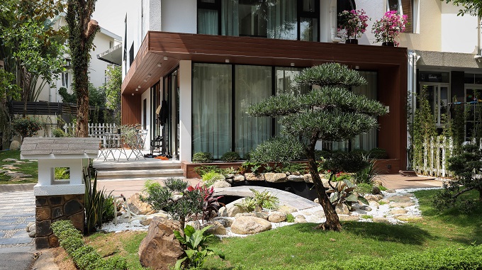 tiểu cảnh sân vườn biệt thự