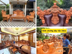 bộ bàn ghế gỗ gõ đỏ