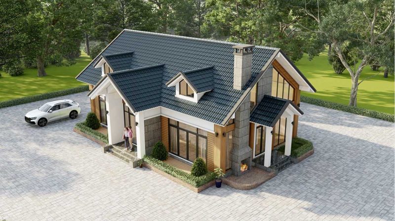 các mẫu nhà biệt thự 1 tầng đẹp