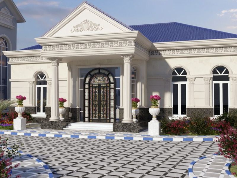 các mẫu nhà biệt thự 1 tầng đẹp