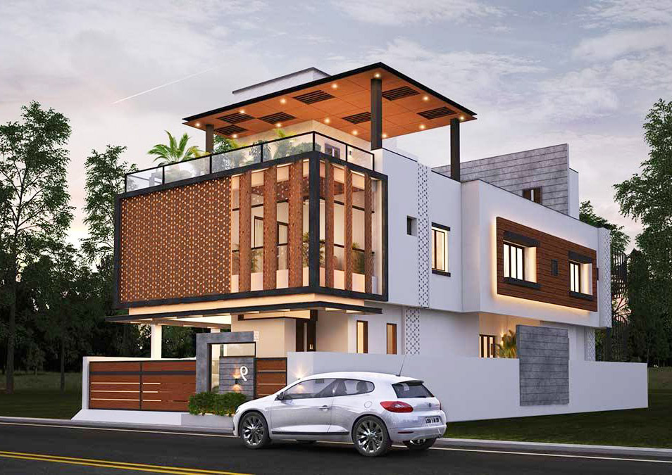 mẫu biệt thự 3 tầng hiện đại đẹp