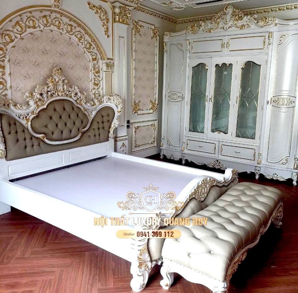 giường ngủ tân cổ điển