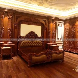 giường ngủ tân cổ điển
