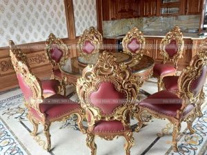 bàn ghế ăn tân cổ điển