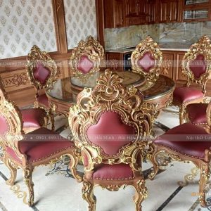 bàn ghế ăn tân cổ điển