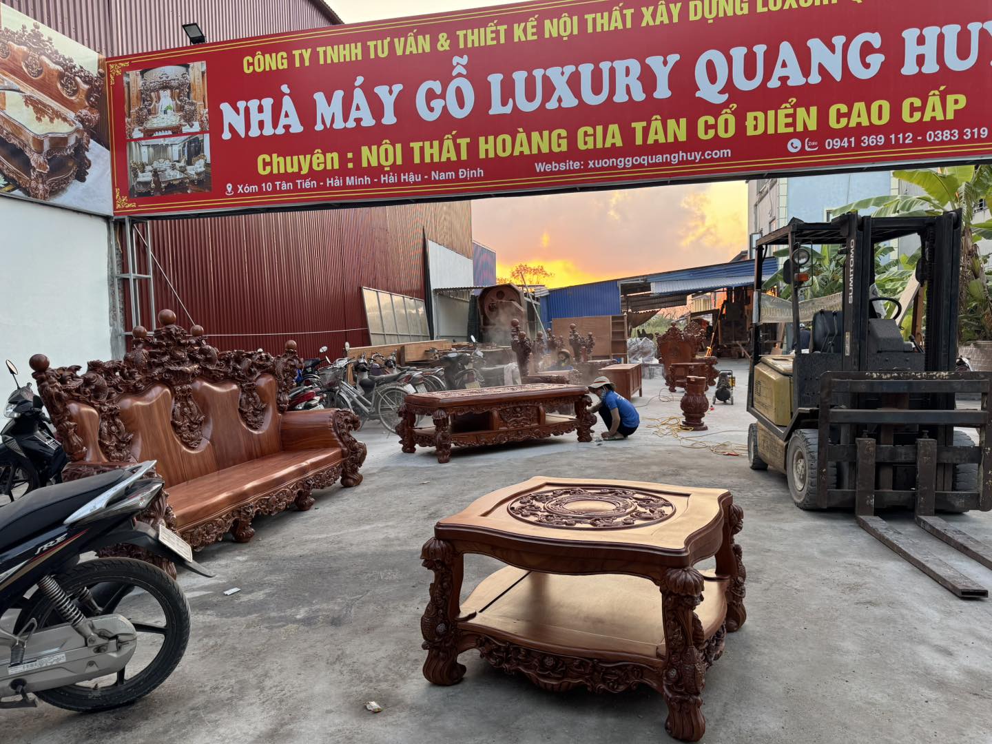 xưởng gỗ quang huy
