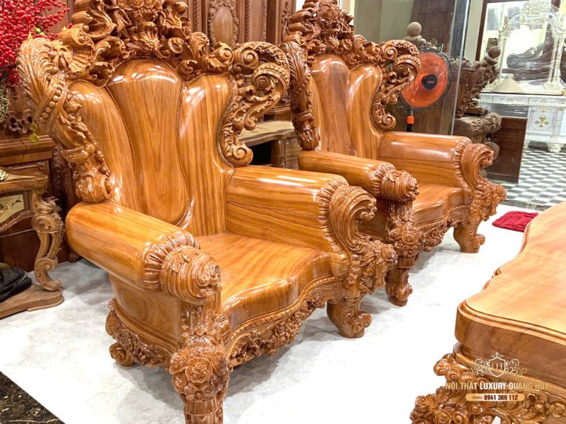 bộ bàn ghế hoa hồng