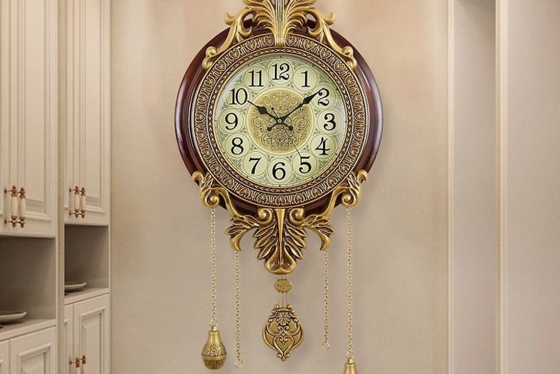 đồng hồ quả lắc treo tường