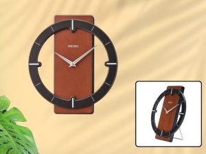 mẫu đồng hồ treo tường bằng gỗ đẹp