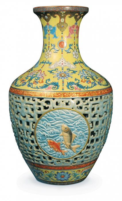 Bình gốm triều đại nhà Thanh (Pinner Qing Dynasty)