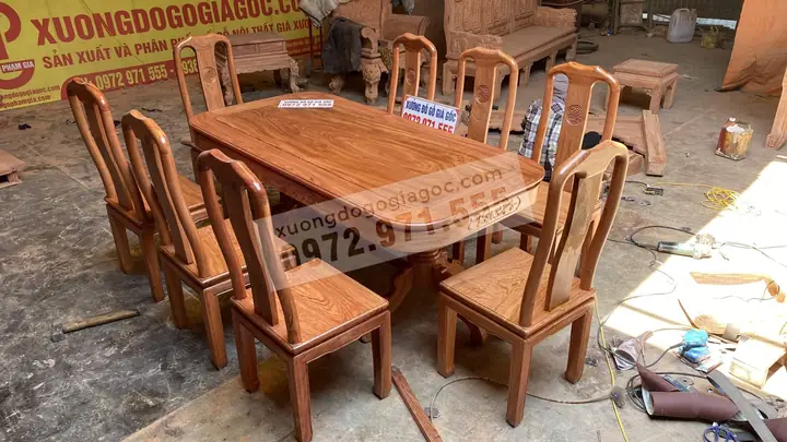 Bàn Ăn Hình Chữ Nhật Bàn Ăn Hình Chữ Nhật