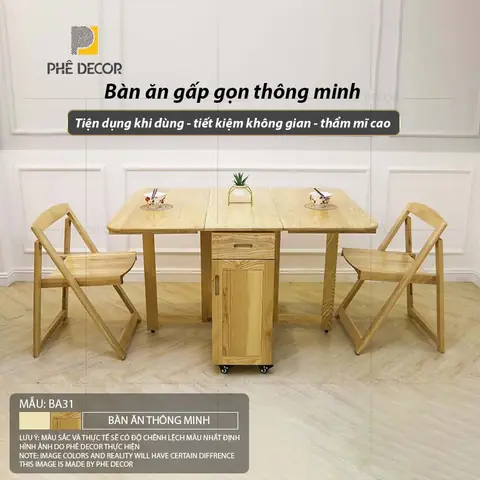 Bàn Ăn Thông Minh Phê Decor